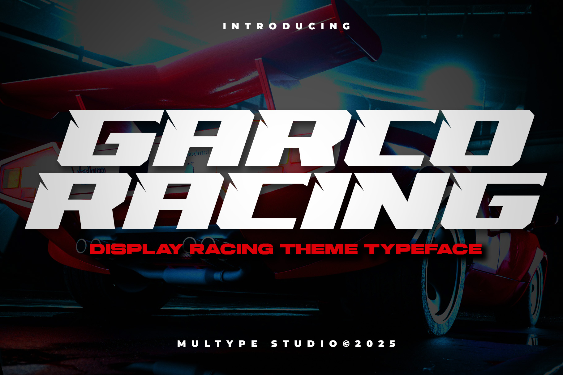 Garco Racing Font