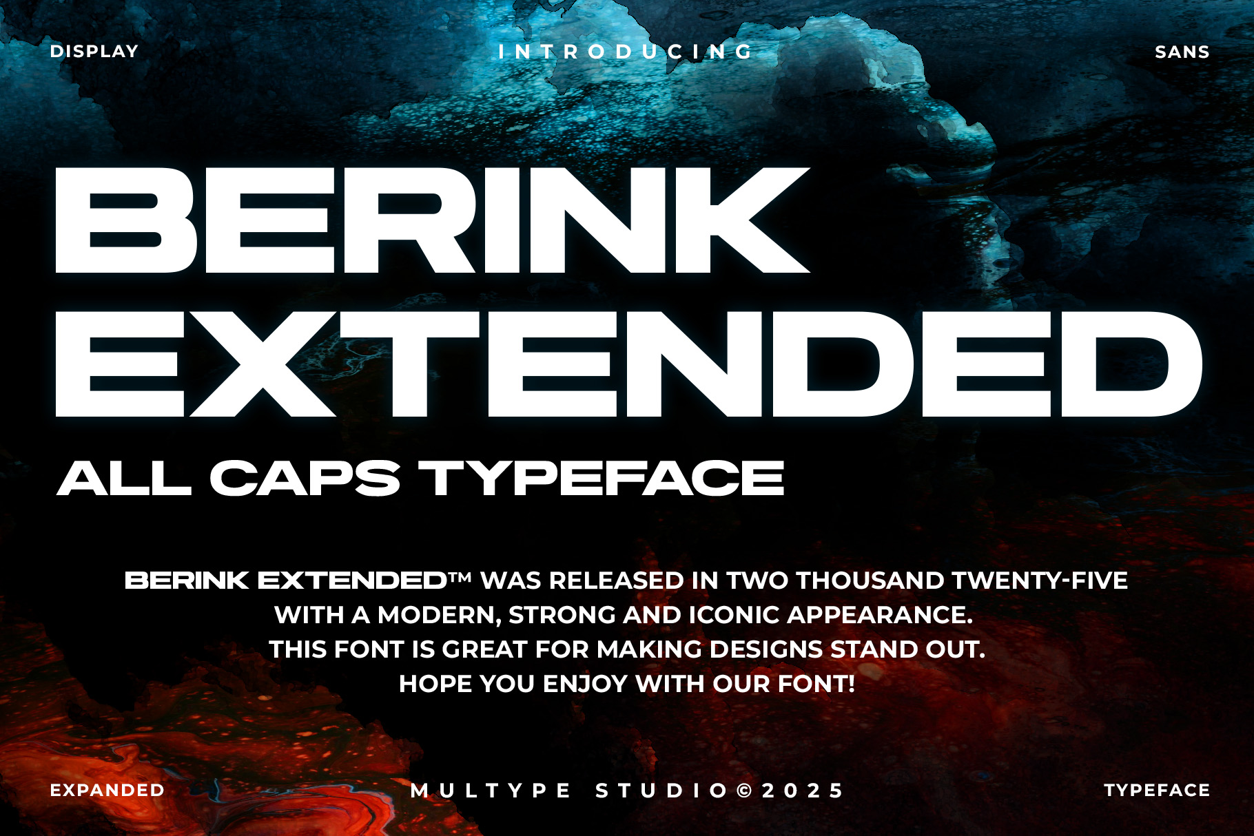 Berink Extended Font