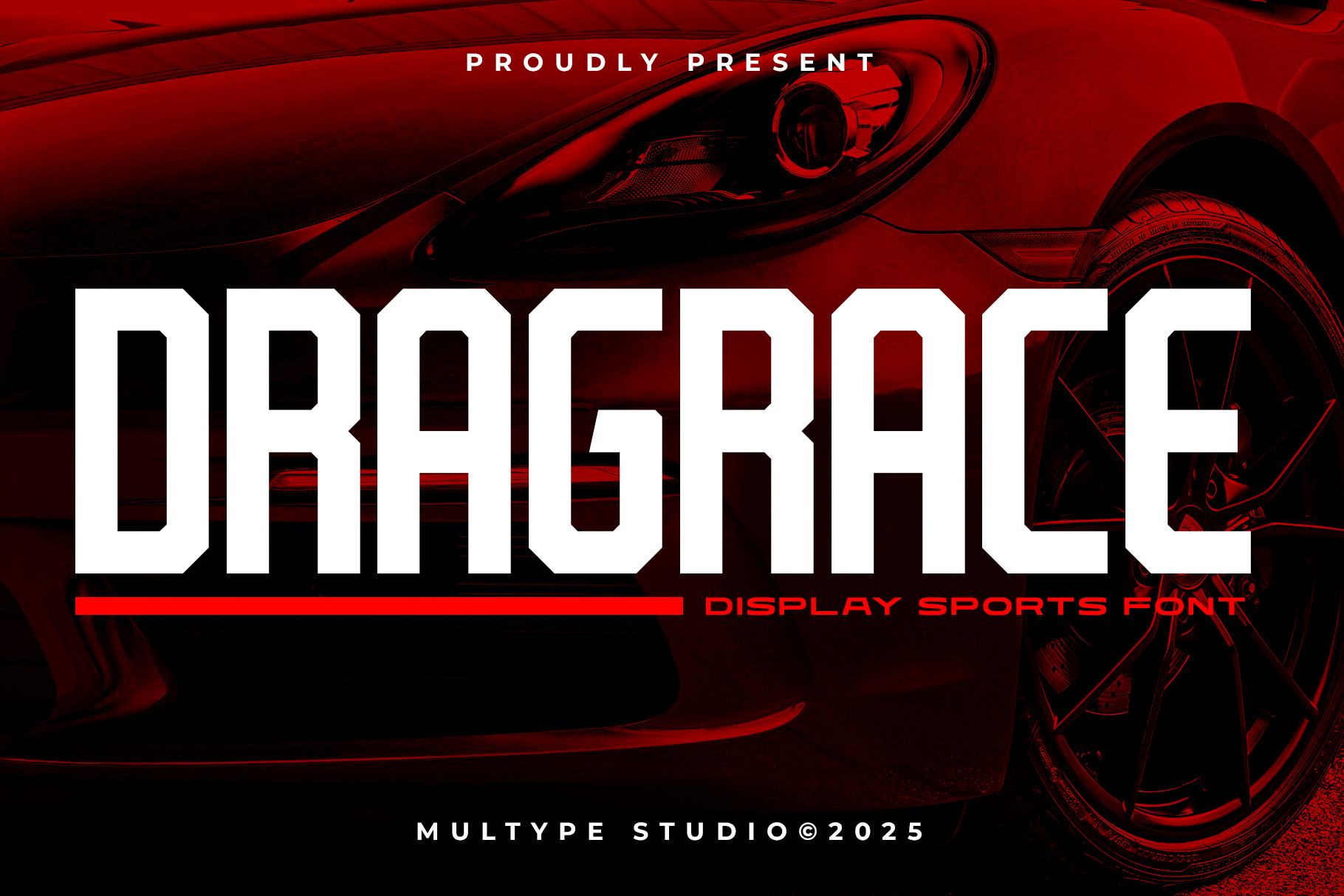 Dragrace Sports Font